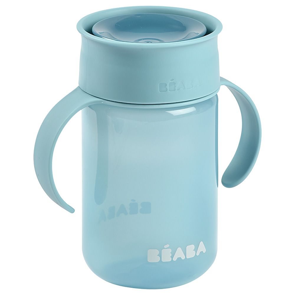 Beaba - 360 Degree Learning Cup - 340 ml - Blue