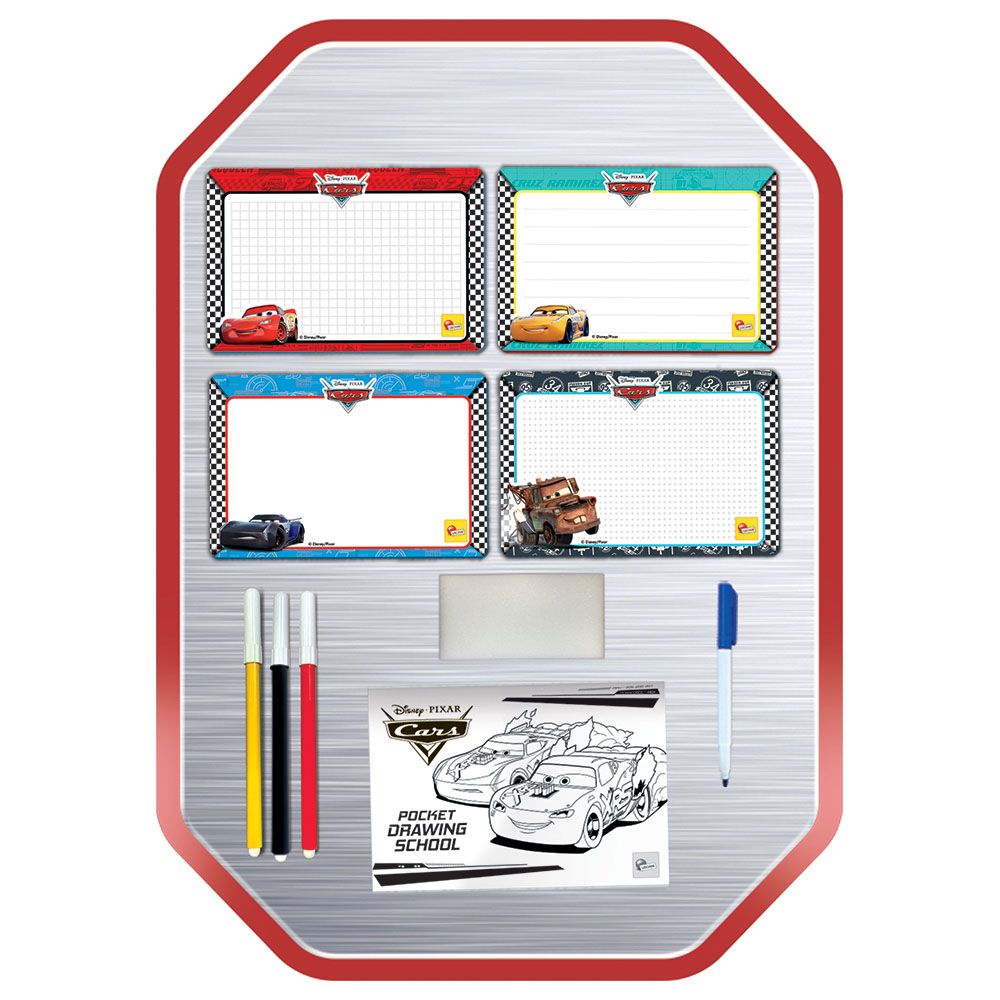 Cars - Pocket Drawing School Kit