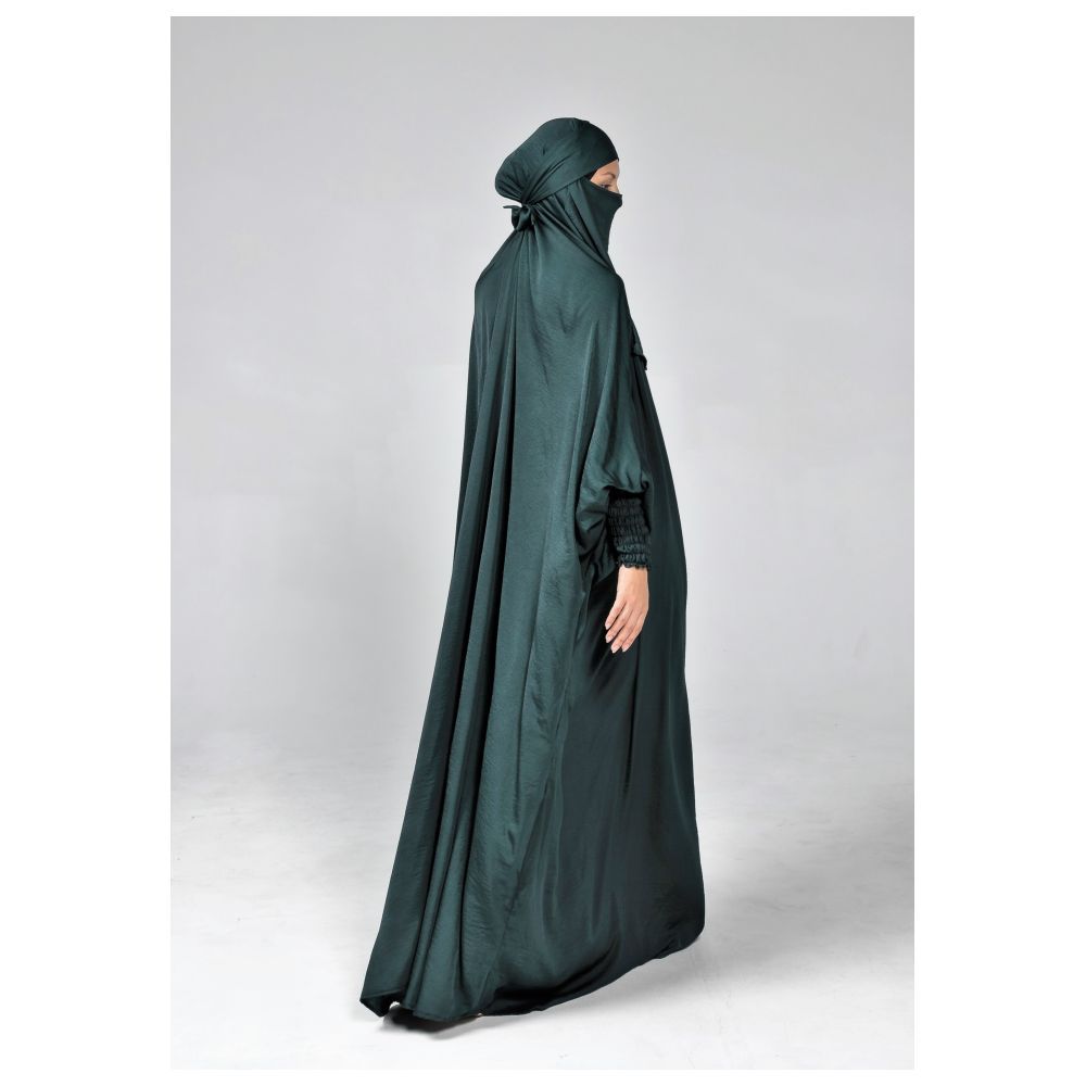 The Modest Company - French Jilbab Dress - Islamic Green