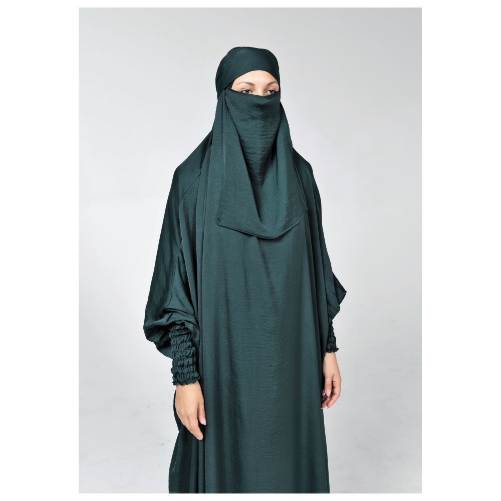 The Modest Company - French Jilbab Dress - Islamic Green