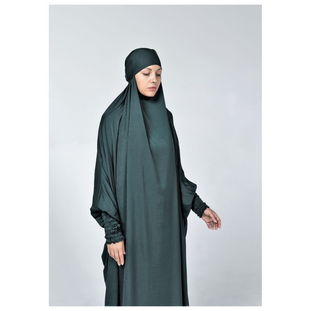 The Modest Company - French Jilbab Dress - Islamic Green