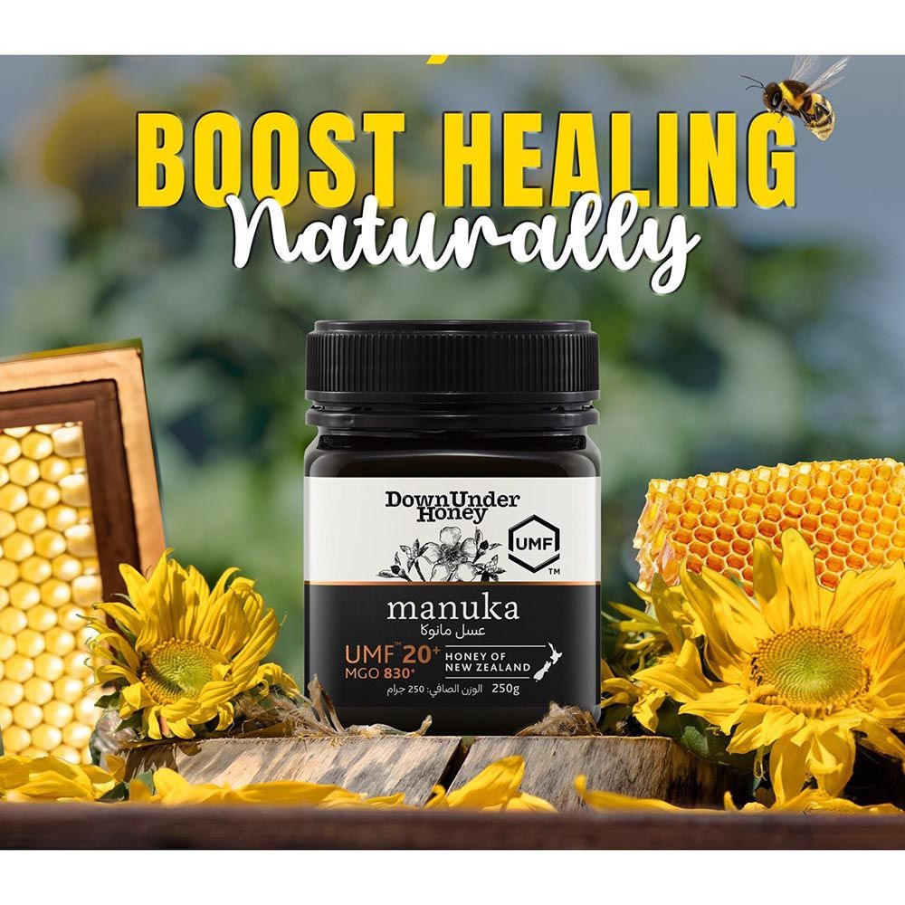 Downunder Honey - Manuka Honey UMF20+ - MGO 830+ - 250g