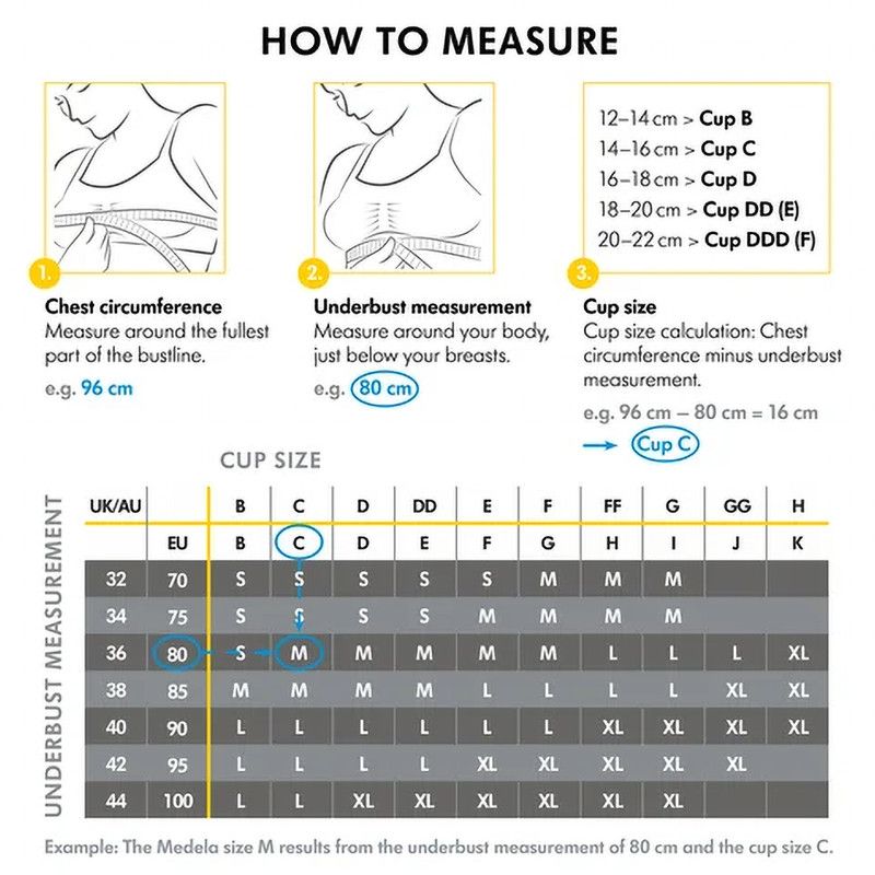 Medela - Easy Expression Hands Free Pumping Bra - Black