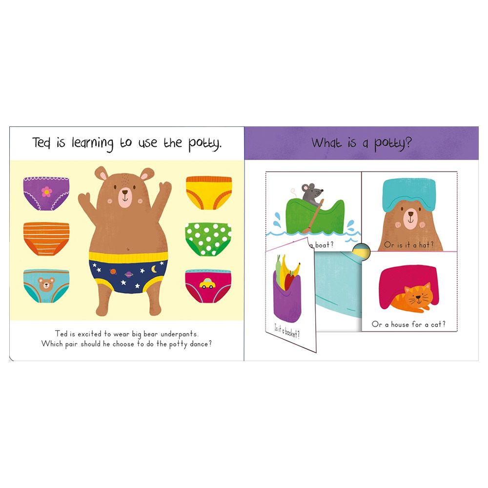 My Little World: Let's Poop!: A Turn-The-Wheel Book For Potty Training