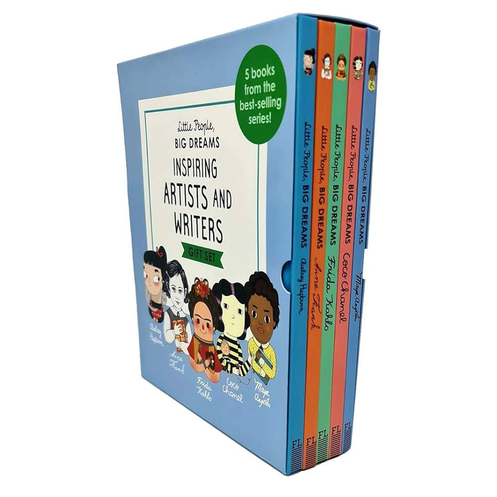 Little People Big Dreams: Inspiring Artists And Writers - Pack of 5