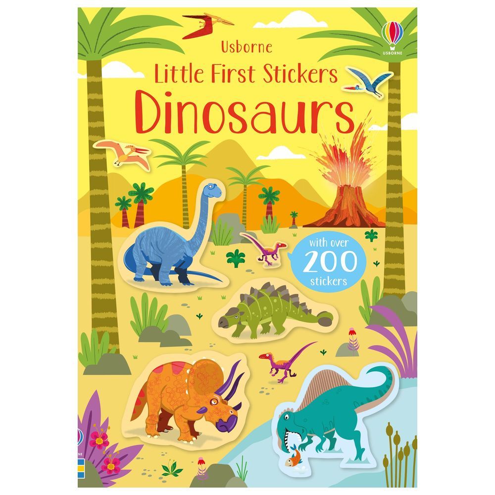 Usborne Books - Little First Stickers - Dinosaurs