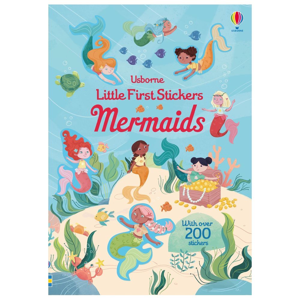 Usborne Books - Little First Stickers - Mermaids