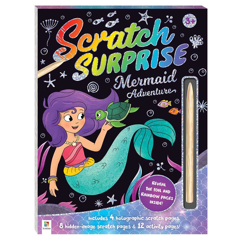 كتاب Hinkler - Scratch Surprise: Mermaid Adventure 2022