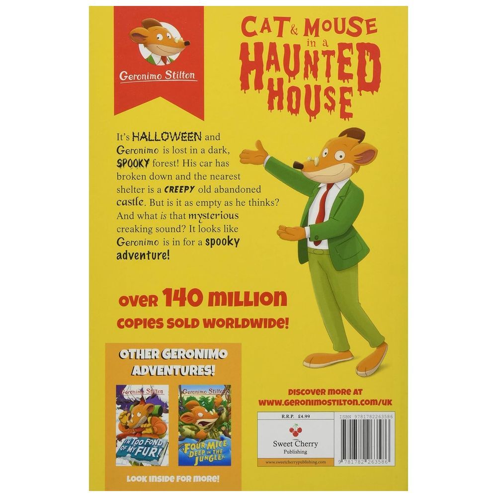 Geronimo Stilton Cat Mouse Haunted House 