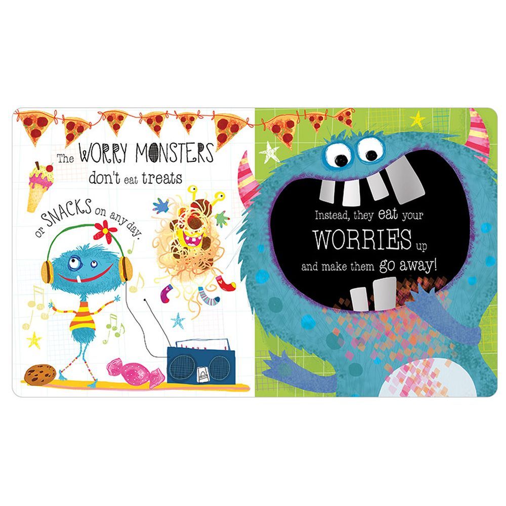 Make Believe Ideas - The Very Hungry Worry Monsters Board Book