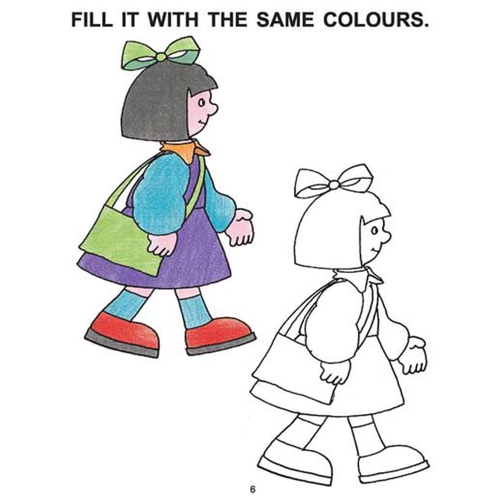 Colour with Crayons - Book 5