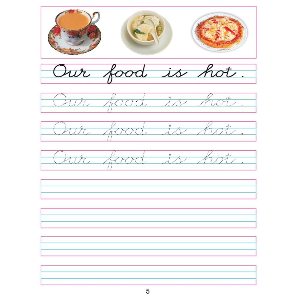 Cursive Writing Book - Sentences - Part 3