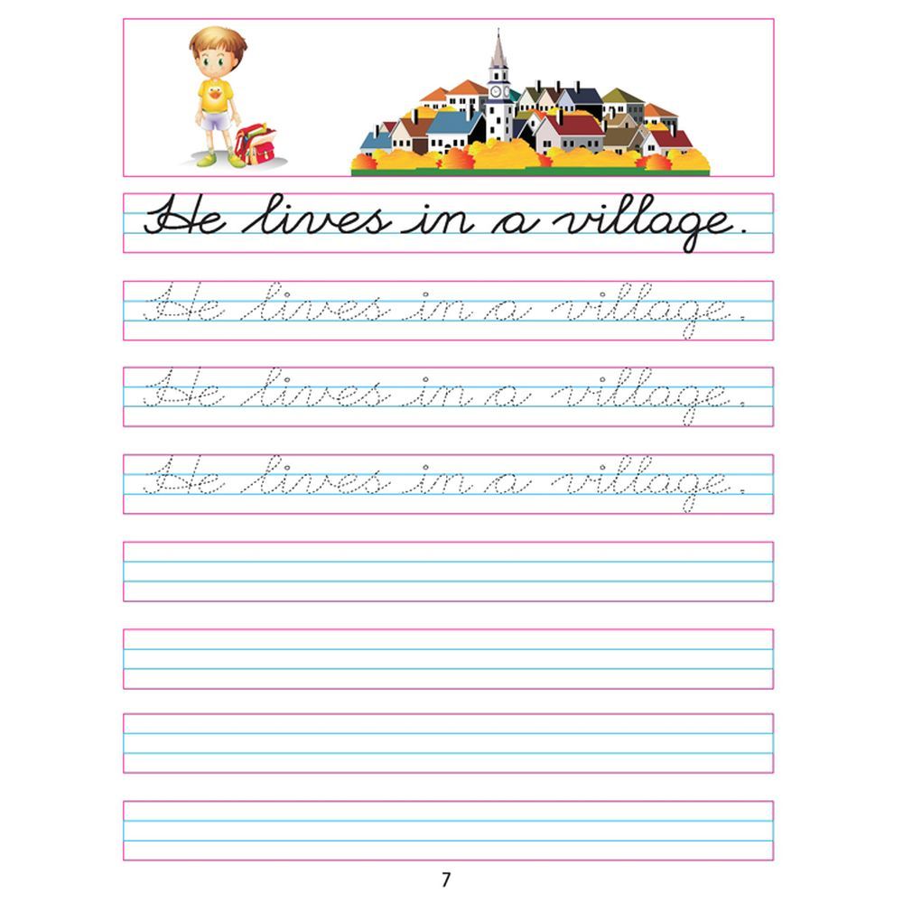 Cursive Writing Book - Sentences - Part 3