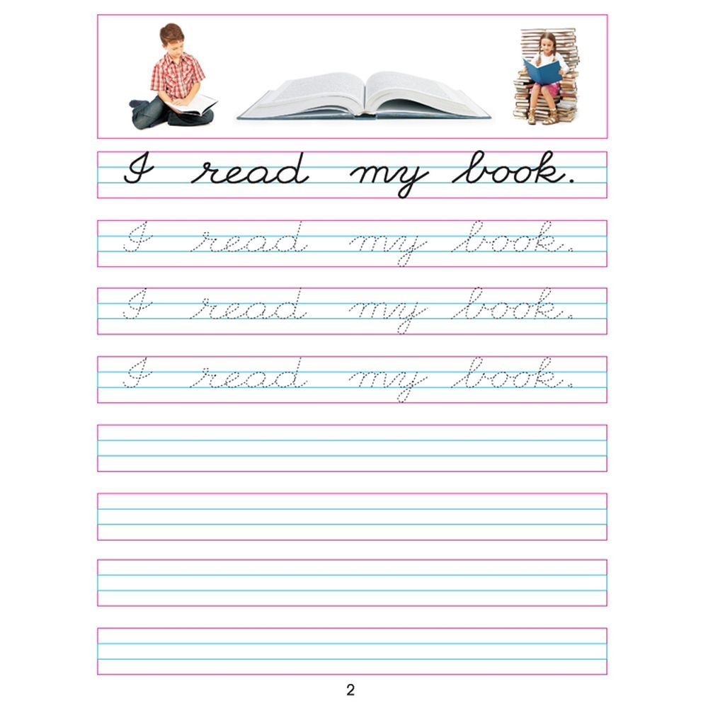 Cursive Writing Book - Sentences - Part 3