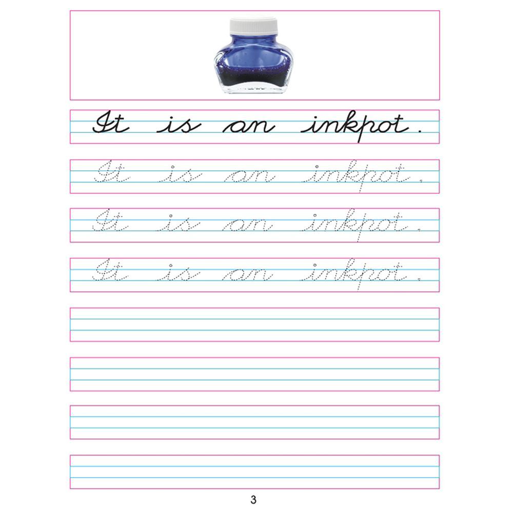 Cursive Writing Book - Sentences - Part 3