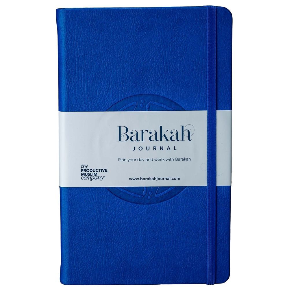 The Barakah Journal: Plan Your Day & Week With Barakah - Blue