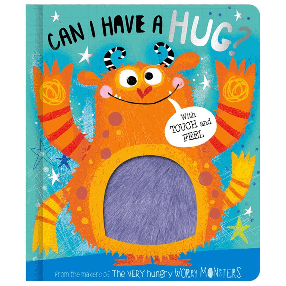 Make Believe Ideas - The Very Hungry Worry Monsters Can I Have a Hug? Board Book