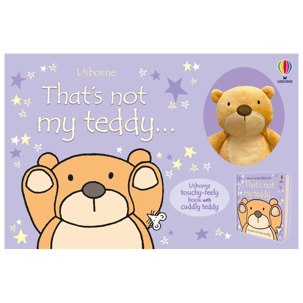 كتاب That's Not My Teddy Book & Toy