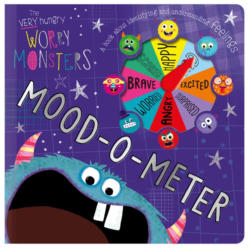 Make Believe Ideas - The Very Hungry Worry Monsters Mood-o-meter Board Book