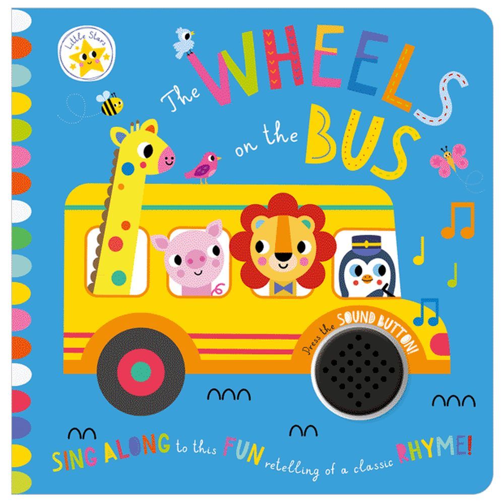 Make Believe Ideas - Little Stars The Wheels On The Bus Board Book