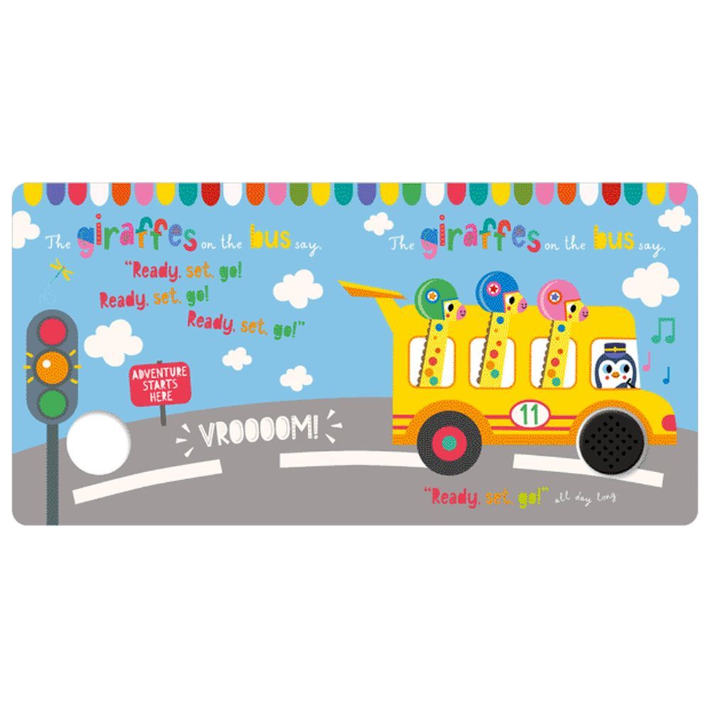 Make Believe Ideas - Little Stars The Wheels On The Bus Board Book