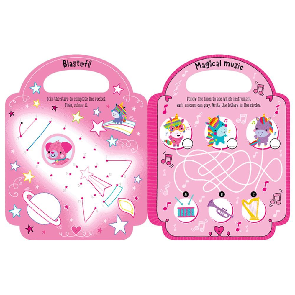 Make Believe Ideas - Shiny Stickers My Pretty Pink Activity Book