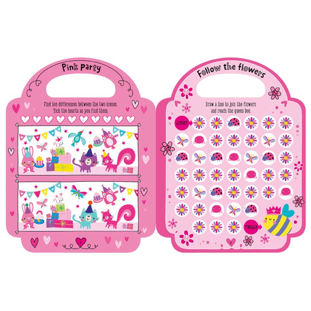 Make Believe Ideas - Shiny Stickers My Pretty Pink Activity Book