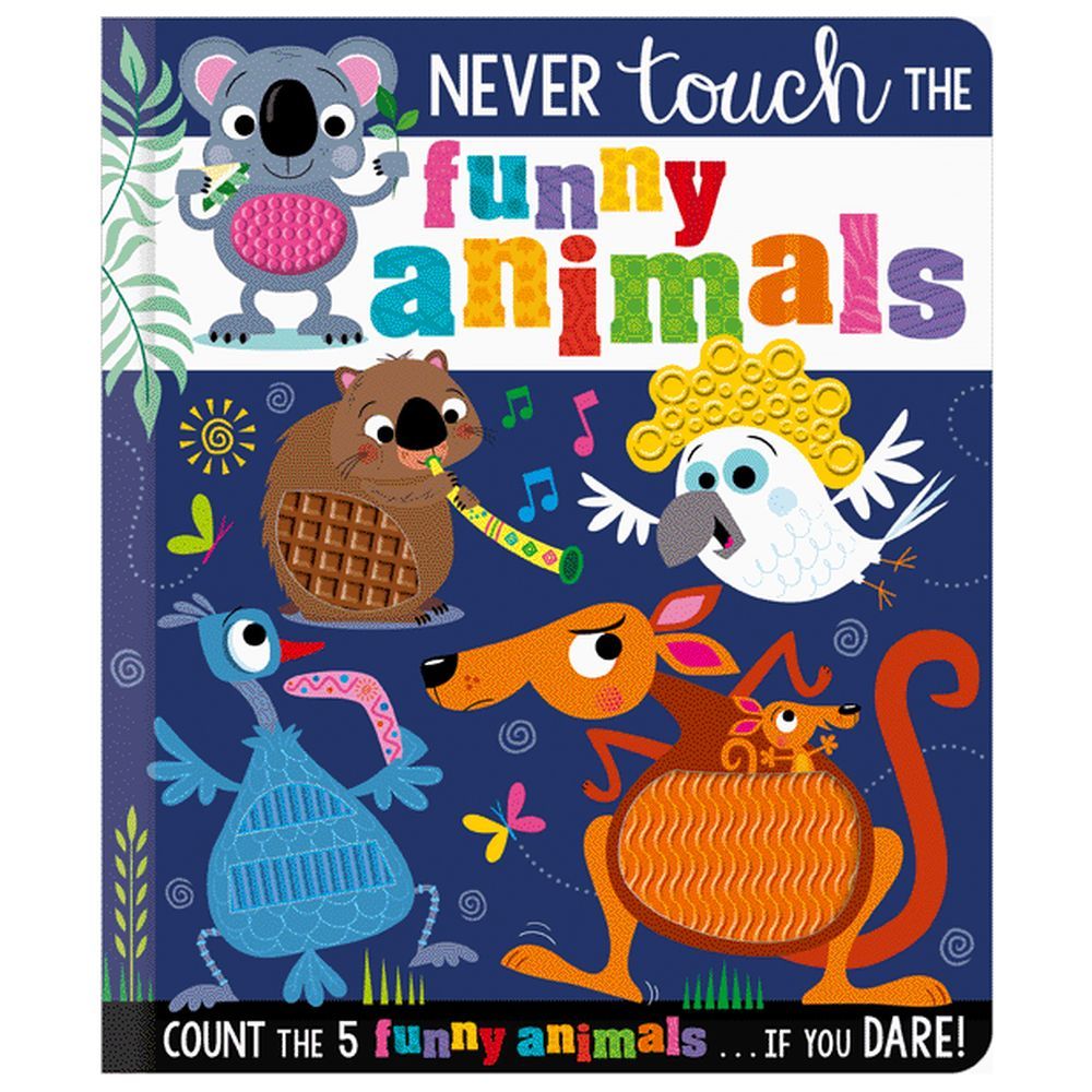 Make Believe Ideas - Never Touch the Funny Animals Counting Board Book