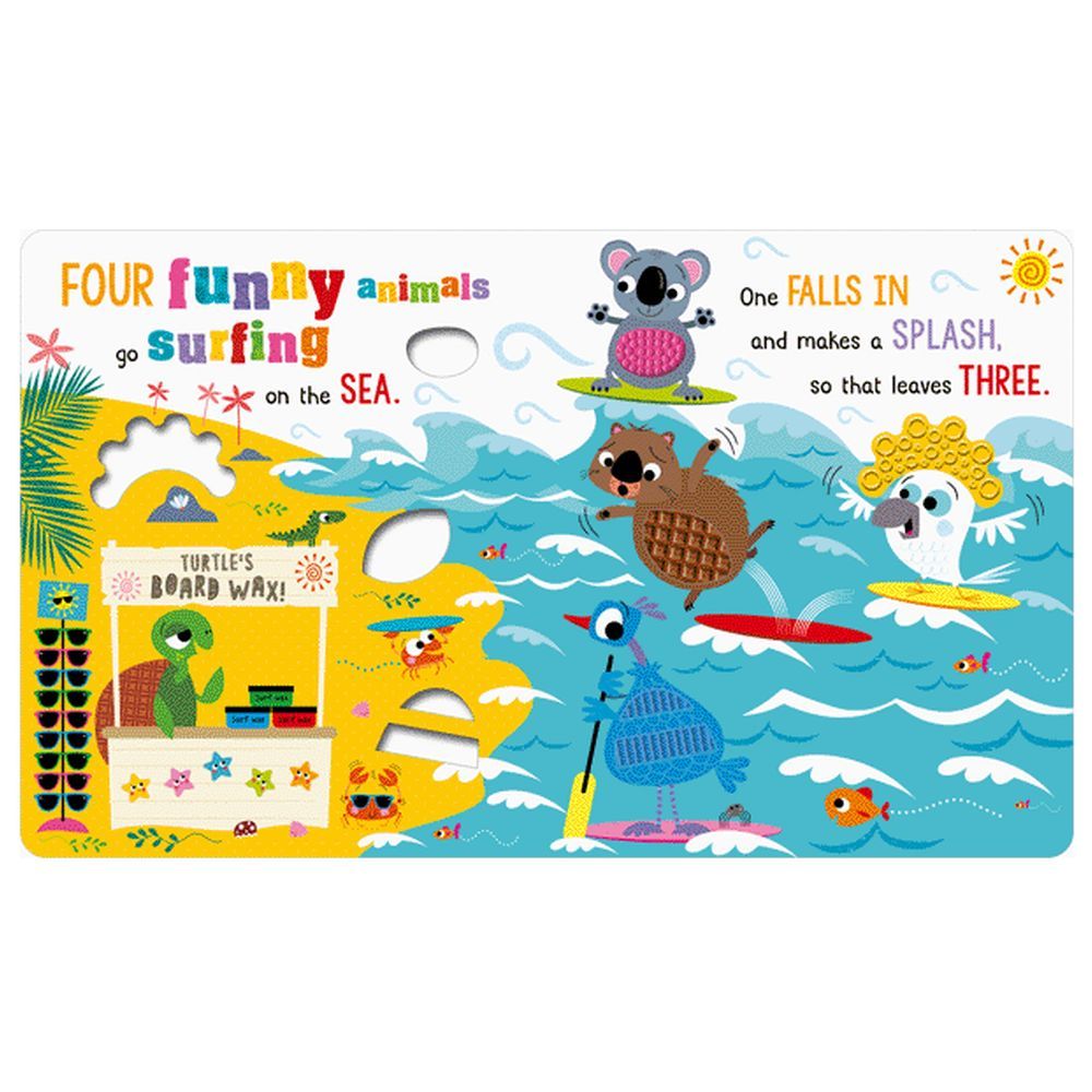 Make Believe Ideas - Never Touch the Funny Animals Counting Board Book