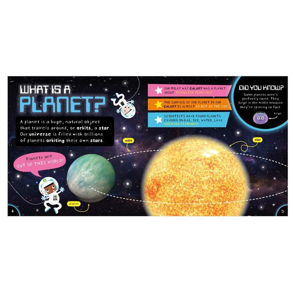 ميك بيليف آيدياز-  كتاب Amazing Planets التعليمي