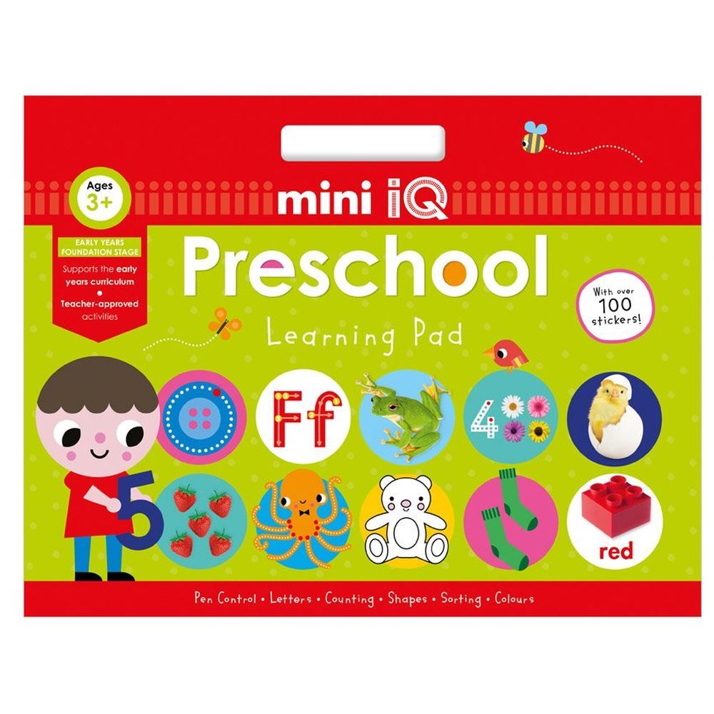 ميك بيليف آيدياز-  كراسة تعليمية Mini IQ Learning Pad Preschool