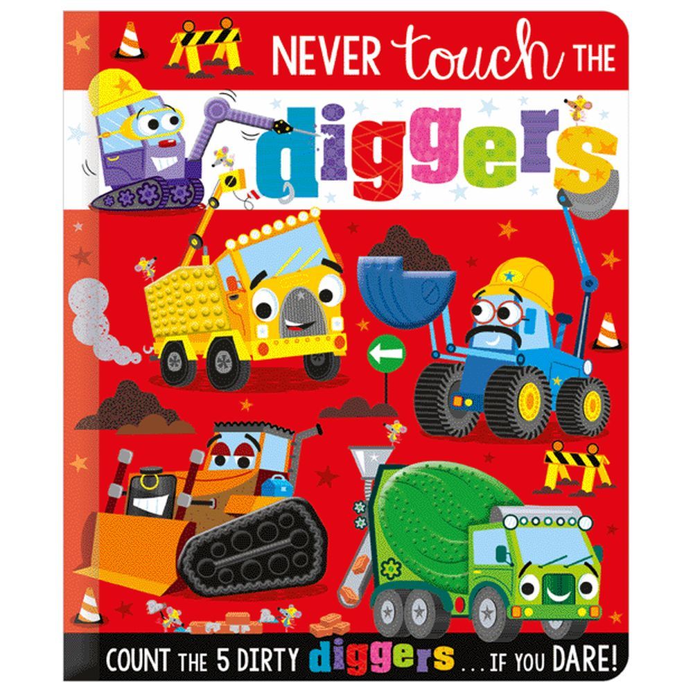 Make Believe Ideas - Never Touch the Diggers Counting Board Book