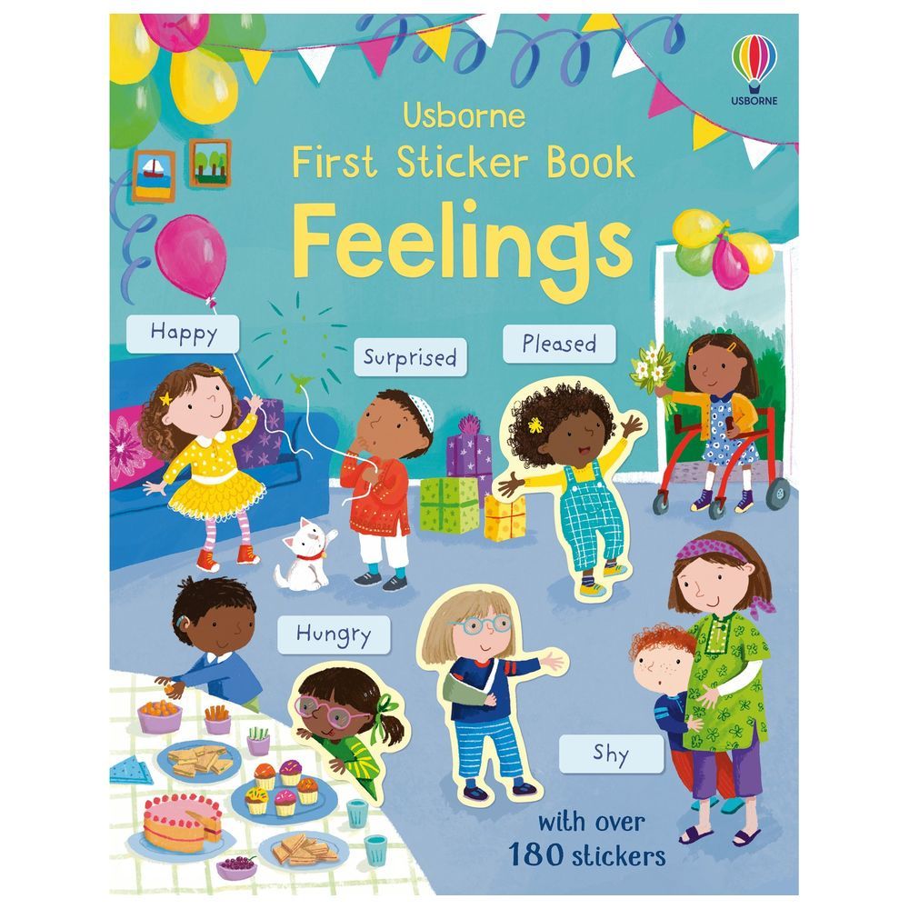 Usborne Books - First Sticker Book - Feelings