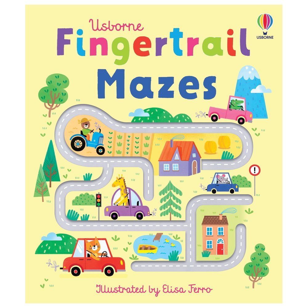 كتاب Fingertrail Mazes Puzzle Book