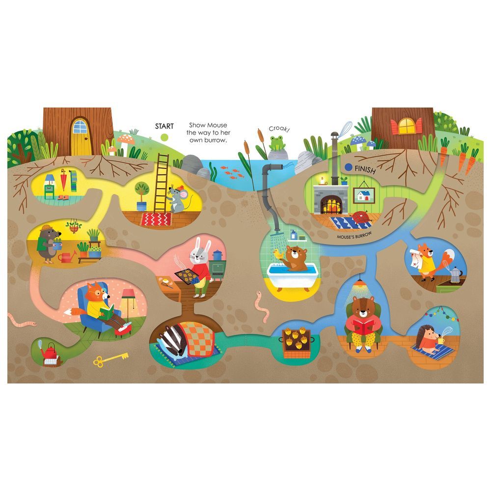 Usborne Books - Fingertrail Mazes Puzzle Book