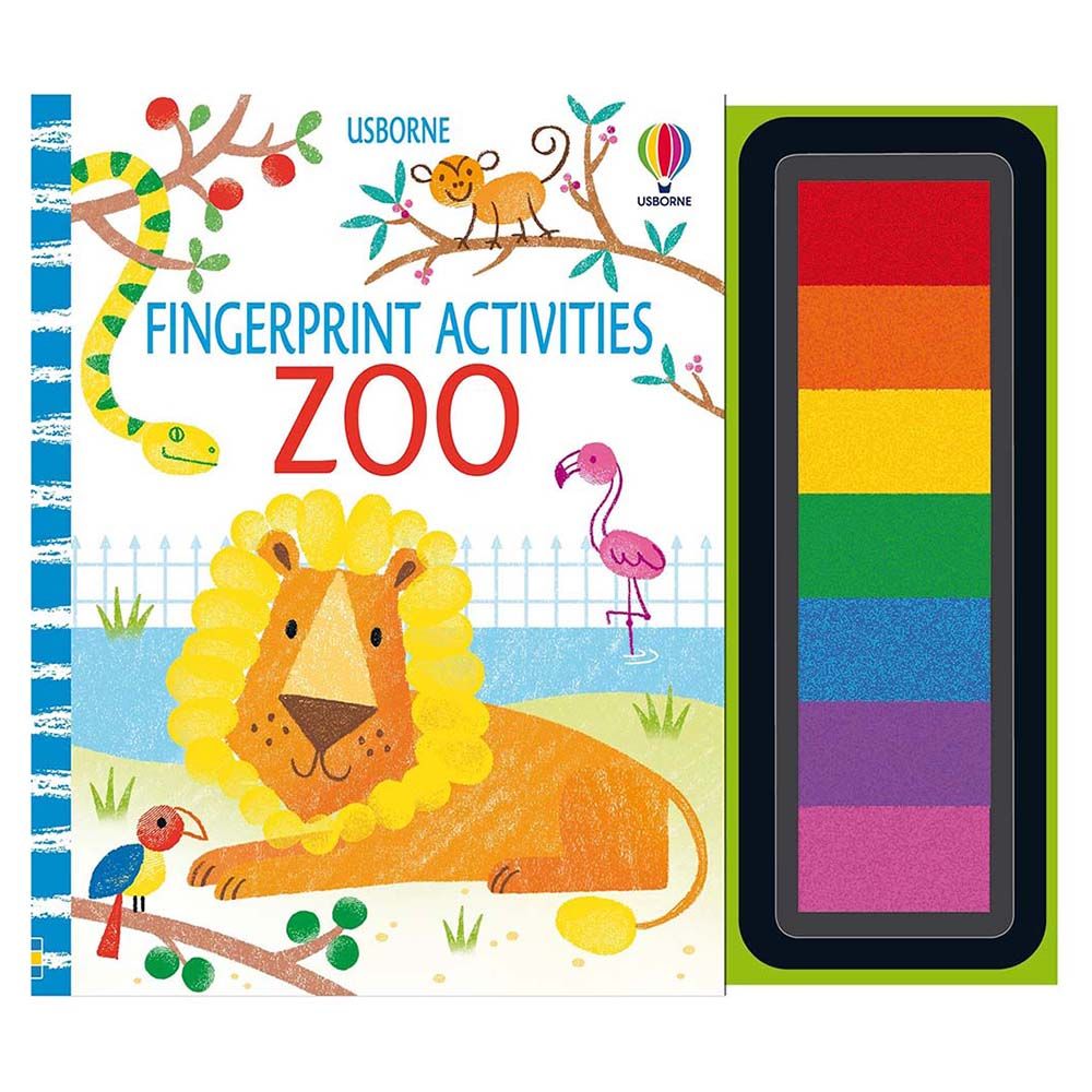 Usborne Books - Fingerprint Activities Zoo