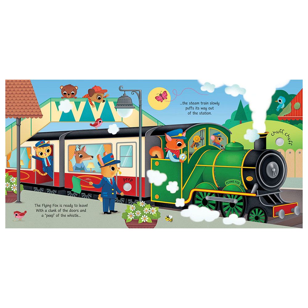 كتب أسبورن-  كتاب Trains Sound Book