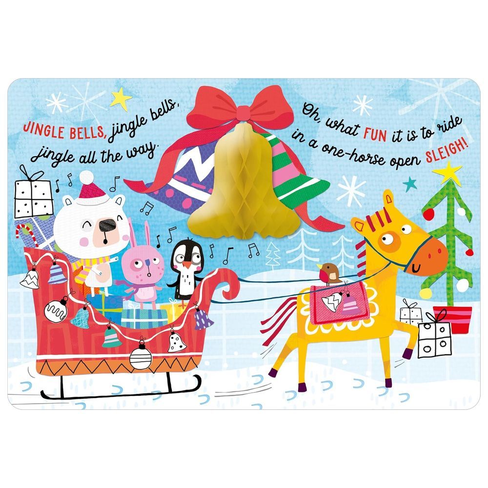 ميك بيليف آيدياز-  كتاب Jingle Bells Pop-up Board Book