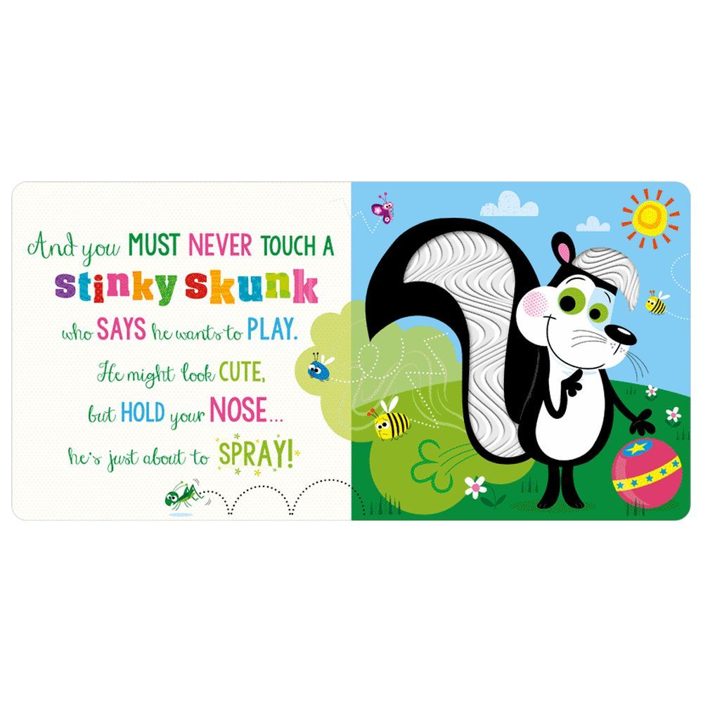 Make Believe Ideas - Never Touch a Stinky Skunk! Board Book