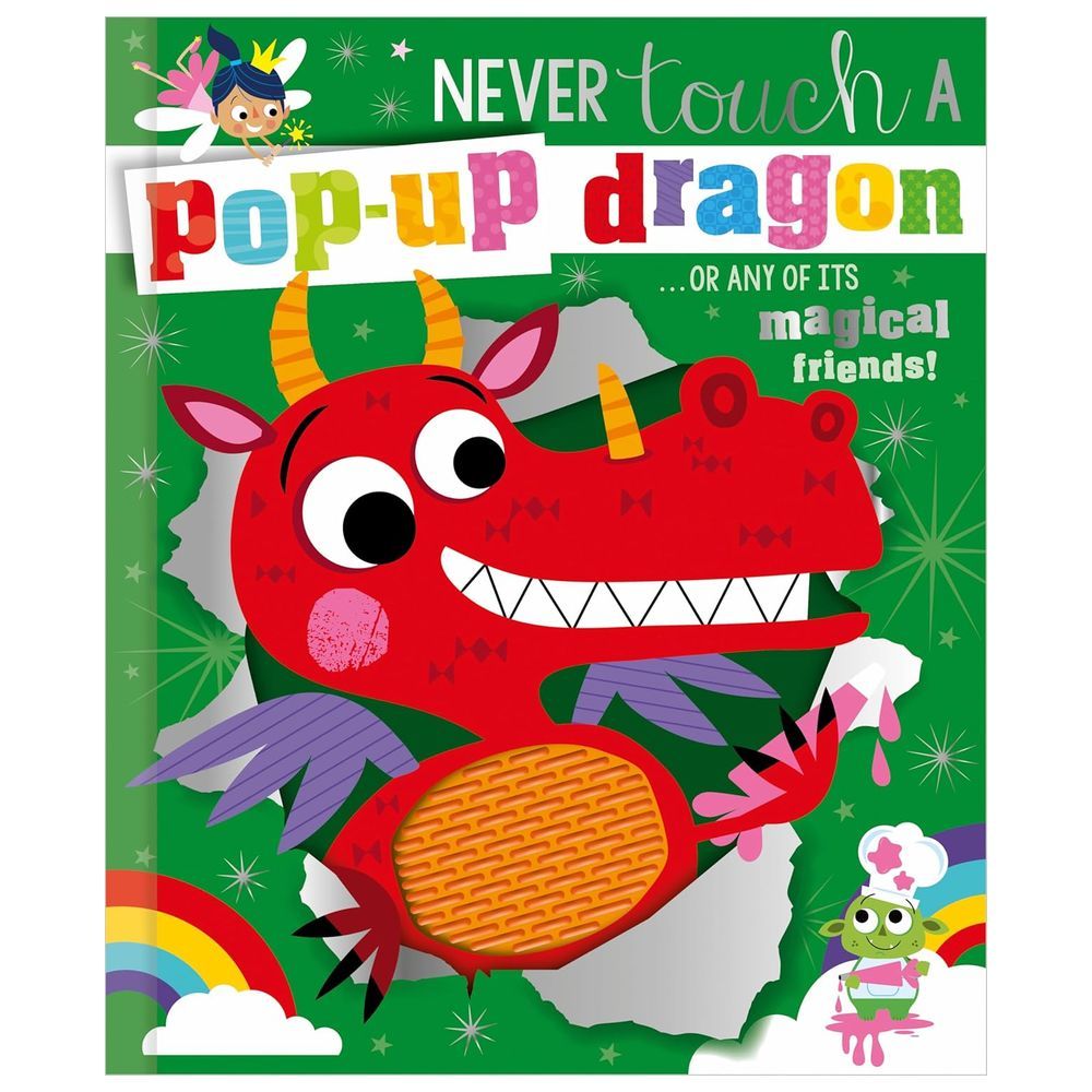 ميك بيليف آيدياز-  كتاب مصور Never Touch a Pop-up Dragon