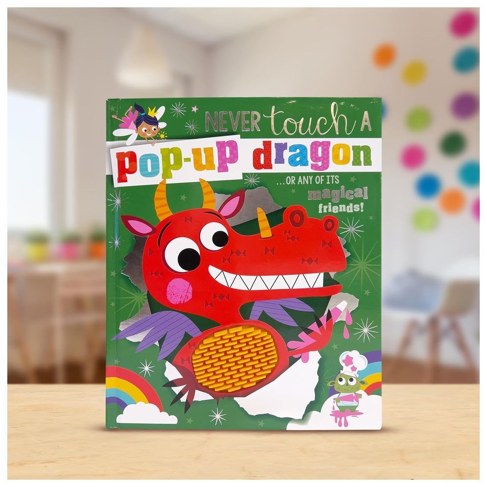 ميك بيليف آيدياز-  كتاب مصور Never Touch a Pop-up Dragon