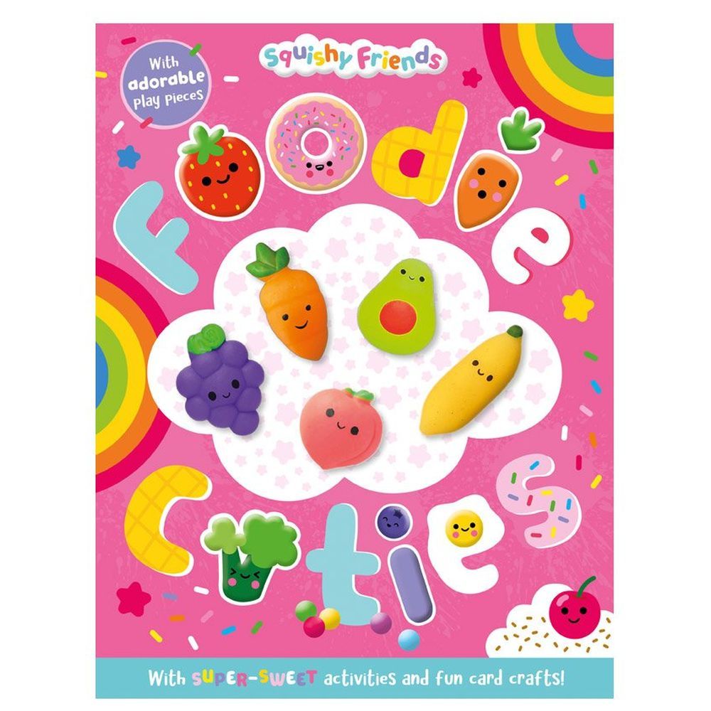 Make Believe Ideas - Squishy Friends: Foodie Cuties Activity Book