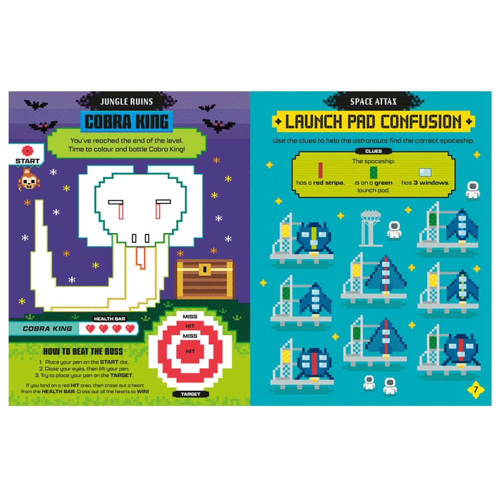 Make Believe Ideas - Shiny Stickers Arcade Adventure Activity Book