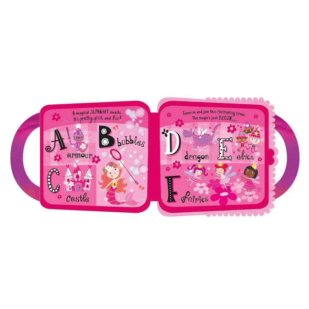 ميك بيليف آيدياز-  كتاب My Pretty Pink Magical ABC Bag Alphabet