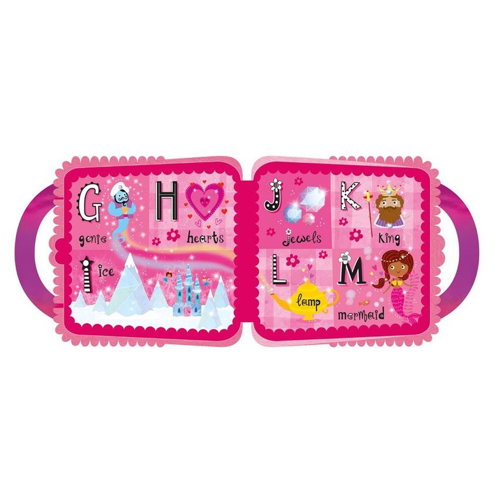 ميك بيليف آيدياز-  كتاب My Pretty Pink Magical ABC Bag Alphabet