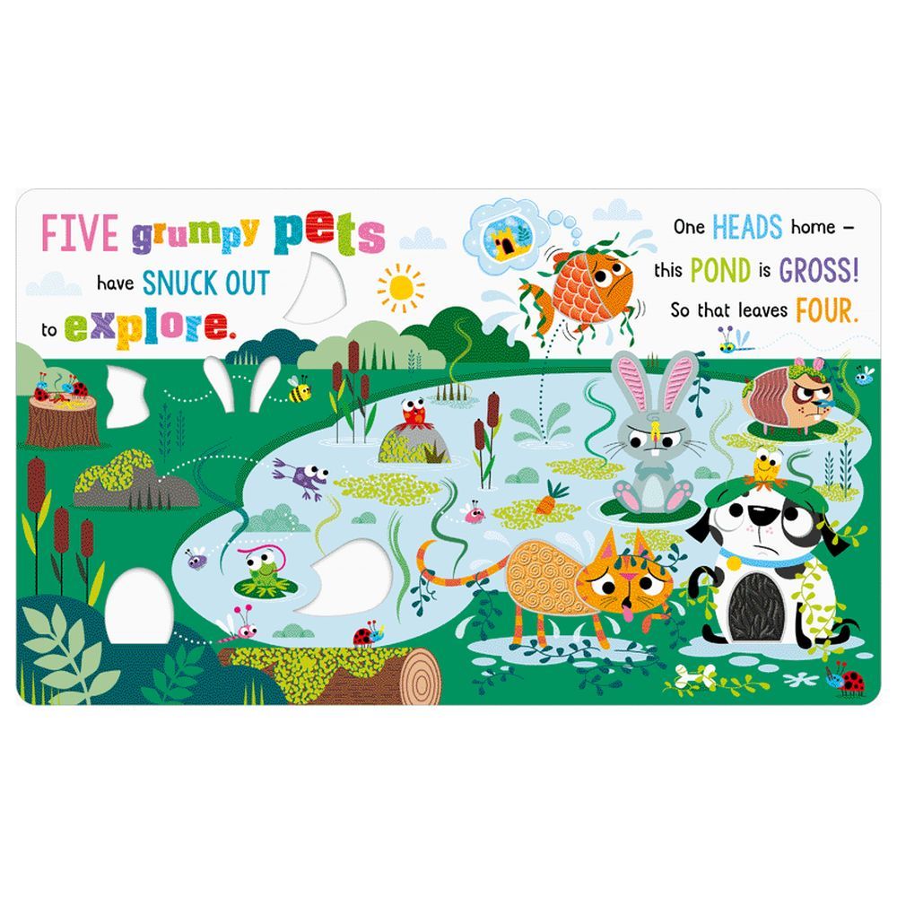 Make Believe Ideas - Never Touch the Grumpy Pets Board Book