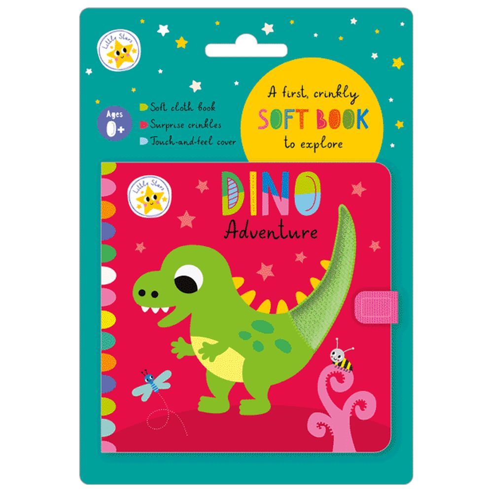 ميك بيليف آيدياز-  كتاب قماشي Little Stars Dino Adventure