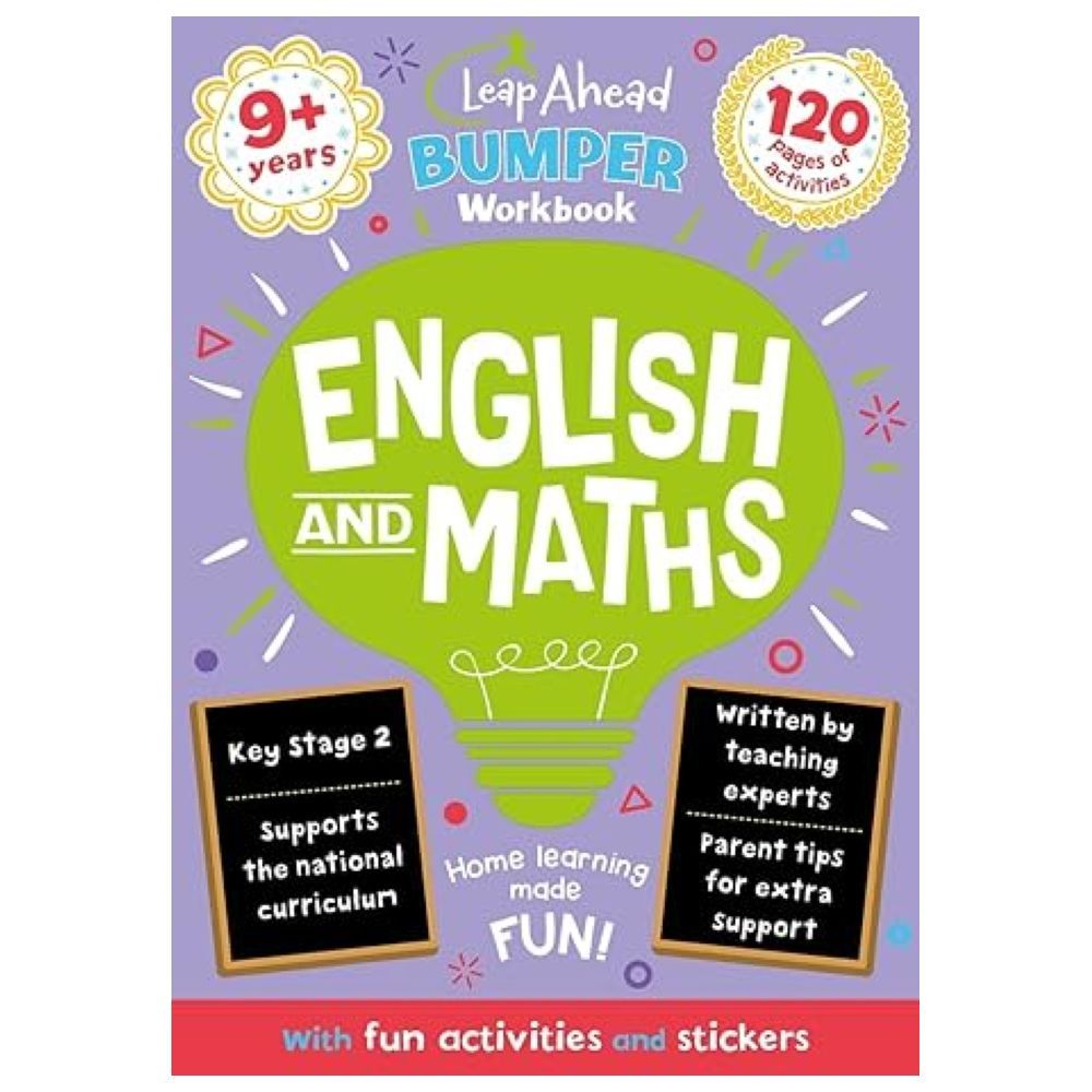 Leap Ahead Bumper Workbook - English And Maths - 9+