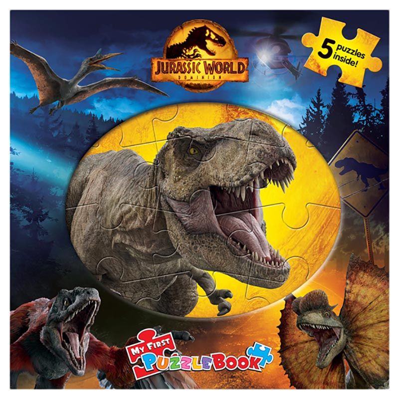 كتاب Universal Jurassic World My First Puzzle Book