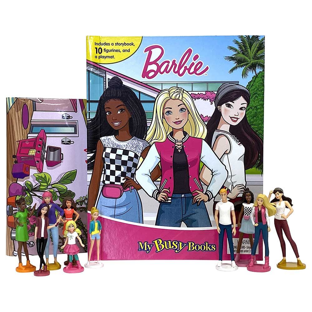 كتاب Mattel Barbie My Busy Book